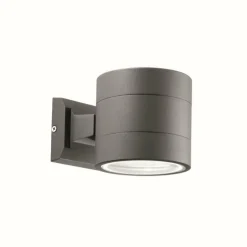 Applique murale d'extérieur Ideal Lux SNIF Anthracite, 1 lumière