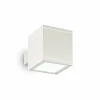 Applique murale d'extérieur Ideal Lux SNIF Blanc, 1 lumière