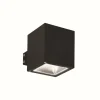 Applique murale d'extérieur Ideal Lux SNIF Noir, 1 lumière