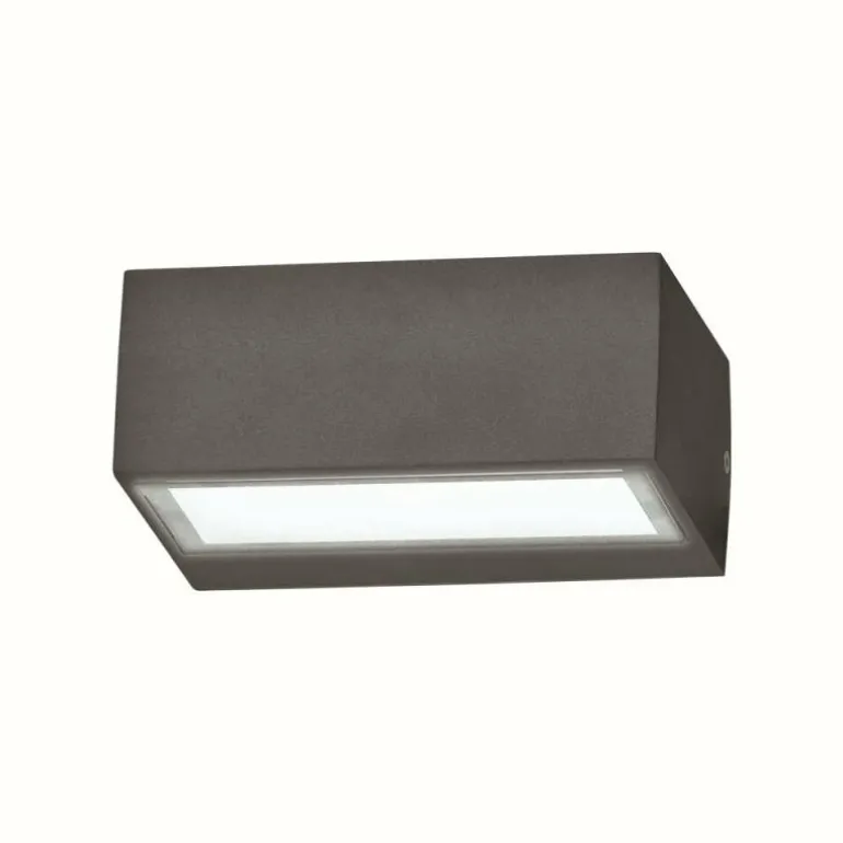 Applique murale d'extérieur Ideal Lux TWIN Anthracite, 1 lumière