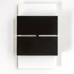 Applique murale d'extérieur Tidan LED Blanc, 2 lumières