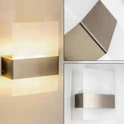 Applique murale d'extérieur Vara LED Acier inoxydable, 2 lumières