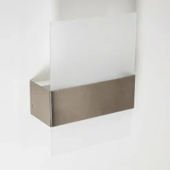 Applique murale d'extérieur Vara LED Acier inoxydable, 2 lumières