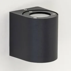 Applique murale d'extérieur Mora LED Noir, 2 lumières