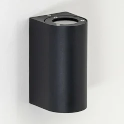 Applique murale d'extérieur Boda Noir, 2 lumières