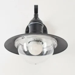 Applique murale d'extérieur Broni Noir, 1 lumière