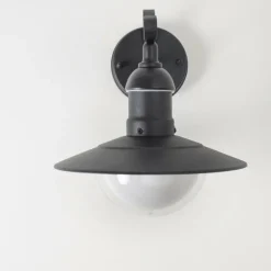 Applique murale d'extérieur Broni Noir, 1 lumière