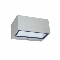 Applique murale d'extérieur Lutec GEMINI LED Gris, Argenté, 1 lumière