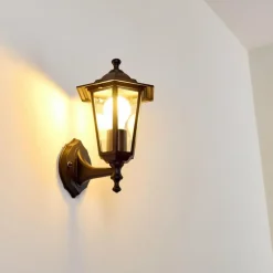 Applique murale d'extérieur Valtimo Noir, 1 lumière