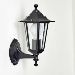 Applique murale d'extérieur Valtimo Noir, 1 lumière