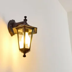 Applique murale d'extérieur Valtimo Noir, 1 lumière