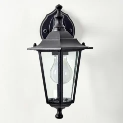 Applique murale d'extérieur Valtimo Noir, 1 lumière