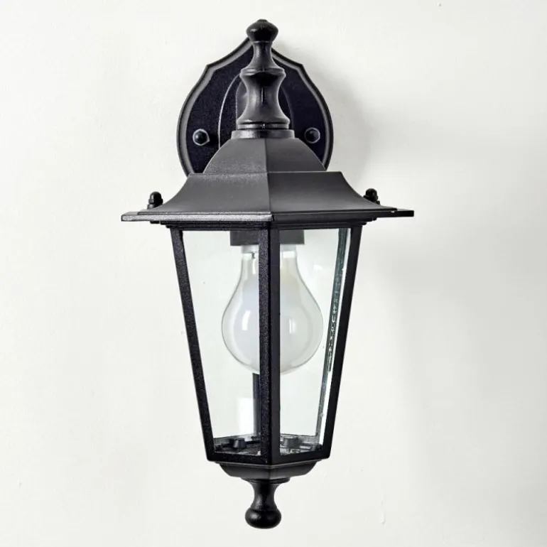 Applique murale d'extérieur Valtimo Noir, 1 lumière