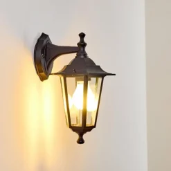 Applique murale d'extérieur Valtimo Noir, 1 lumière