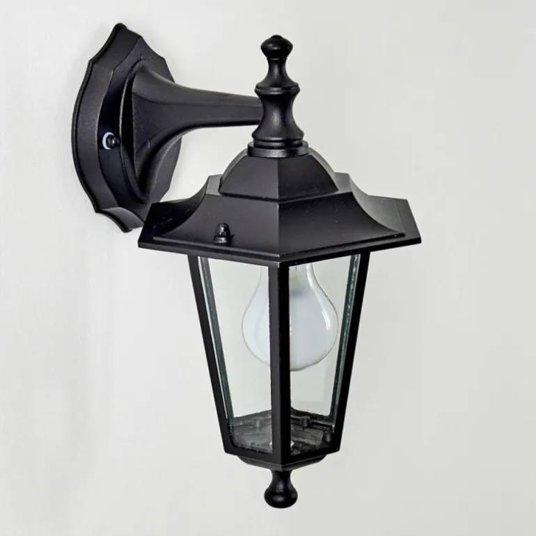 Applique murale d'extérieur Valtimo Noir, 1 lumière