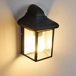 Applique murale d'extérieur Murto Noir, 1 lumière