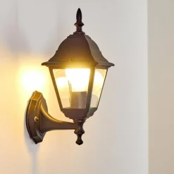 Applique murale d'extérieur Murto Noir, 1 lumière