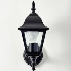 Applique murale d'extérieur Murto Noir, 1 lumière