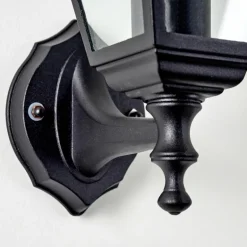 Applique murale d'extérieur Murto Noir, 1 lumière