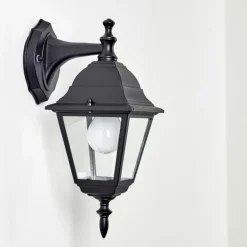 Applique murale d'extérieur Murto Noir, 1 lumière