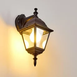 Applique murale d'extérieur Murto Noir, 1 lumière