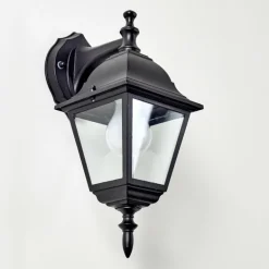 Applique murale d'extérieur Murto Noir, 1 lumière