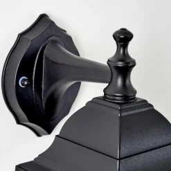 Applique murale d'extérieur Murto Noir, 1 lumière