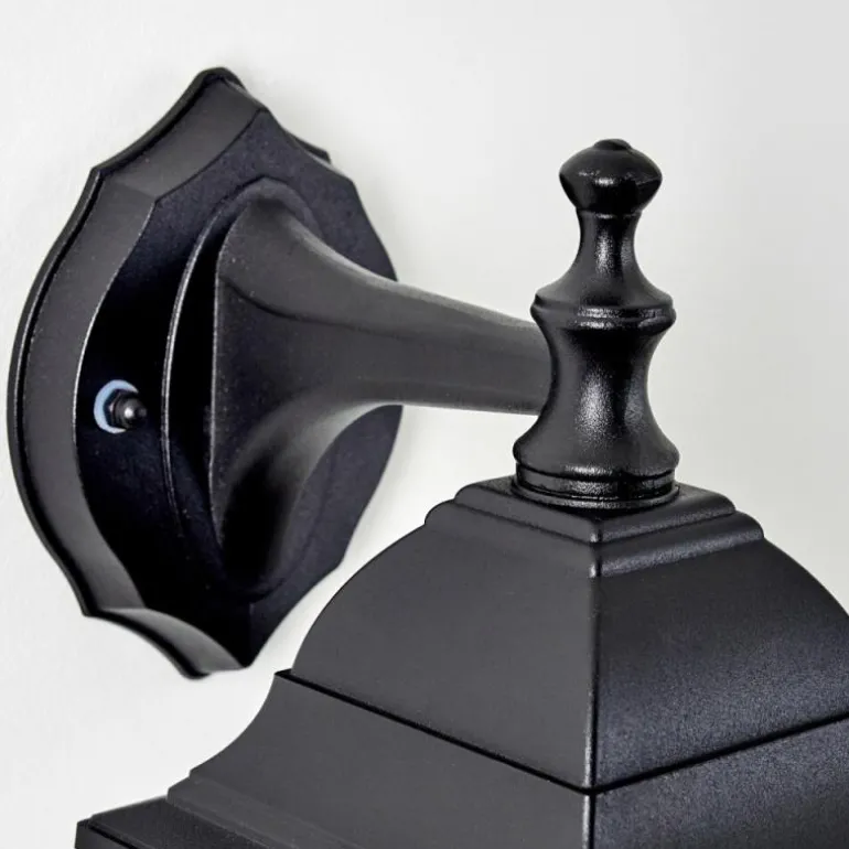 Applique murale d'extérieur Murto Noir, 1 lumière