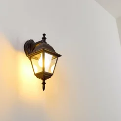 Applique murale d'extérieur Murto Noir, 1 lumière