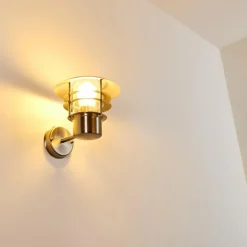 Applique murale d'extérieur Juva Acier inoxydable, 1 lumière