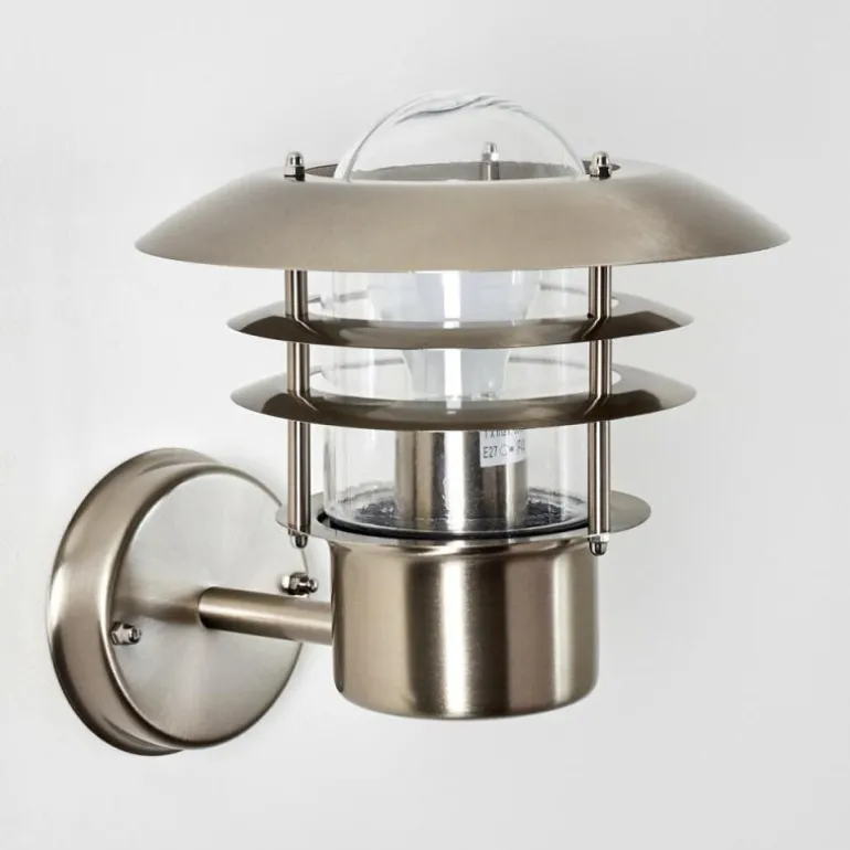 Applique murale d'extérieur Juva Acier inoxydable, 1 lumière