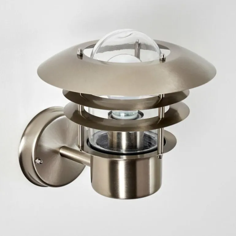 Applique murale d'extérieur Juva Acier inoxydable, 1 lumière