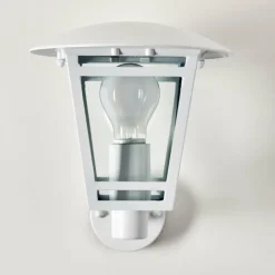 Applique murale d'extérieur Siera Blanc, 1 lumière