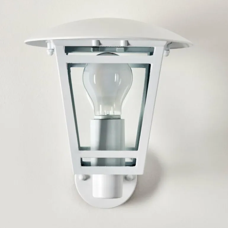 Applique murale d'extérieur Siera Blanc, 1 lumière