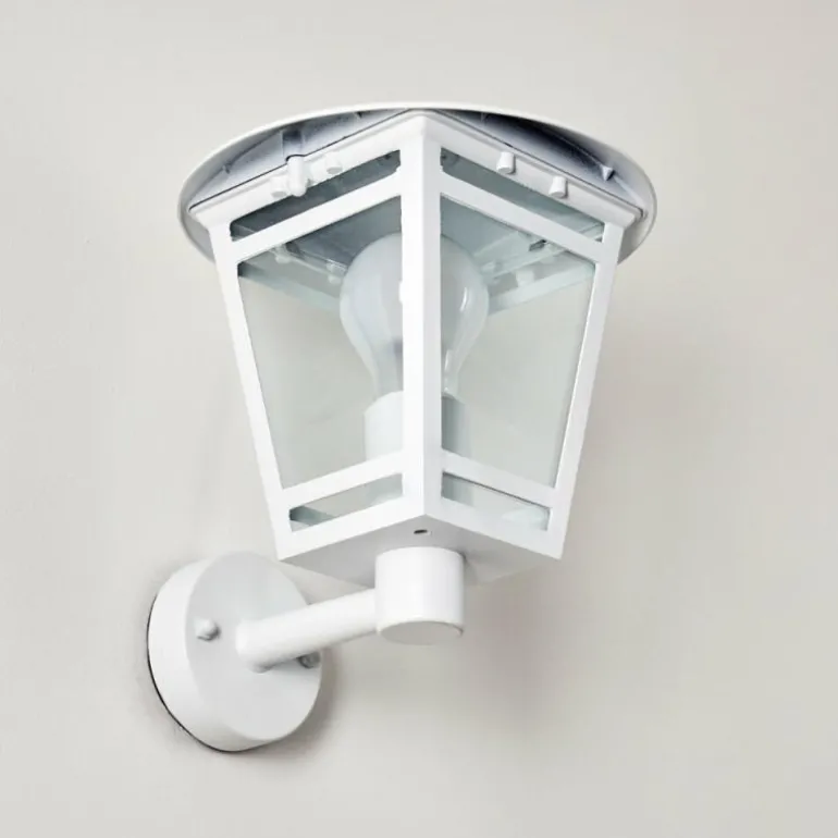 Applique murale d'extérieur Siera Blanc, 1 lumière