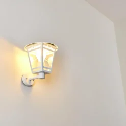 Applique murale d'extérieur Siera Blanc, 1 lumière