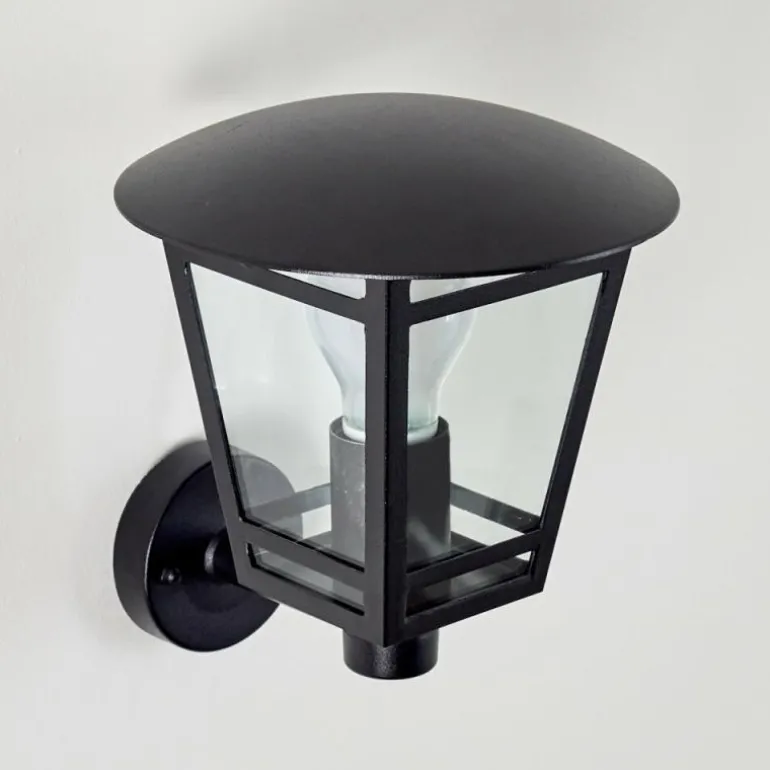 Applique murale d'extérieur Siera Noir, 1 lumière