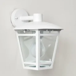 Applique murale d'extérieur Siera Blanc, 1 lumière