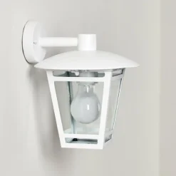 Applique murale d'extérieur Siera Blanc, 1 lumière