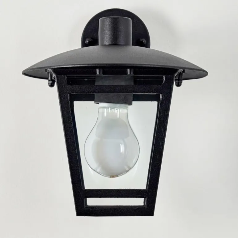 Applique murale d'extérieur Siera Noir, 1 lumière
