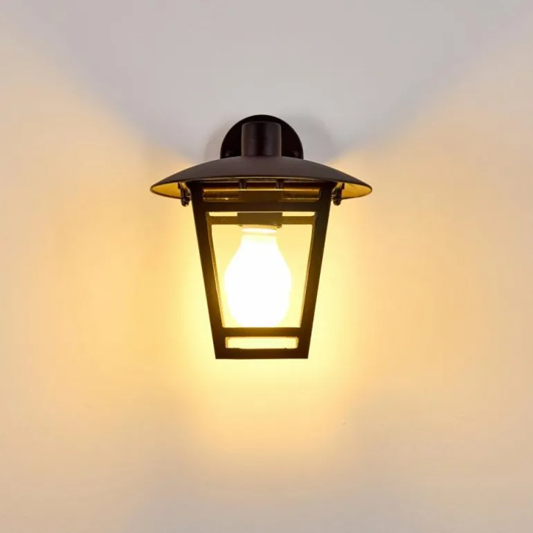 Applique murale d'extérieur Siera Noir, 1 lumière