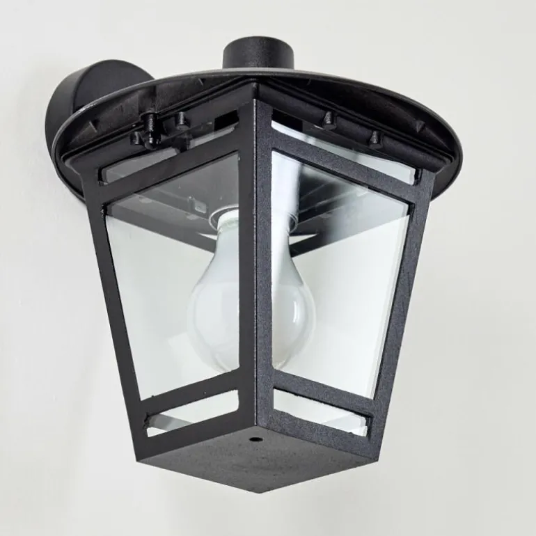 Applique murale d'extérieur Siera Noir, 1 lumière