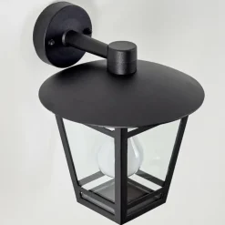 Applique murale d'extérieur Siera Noir, 1 lumière