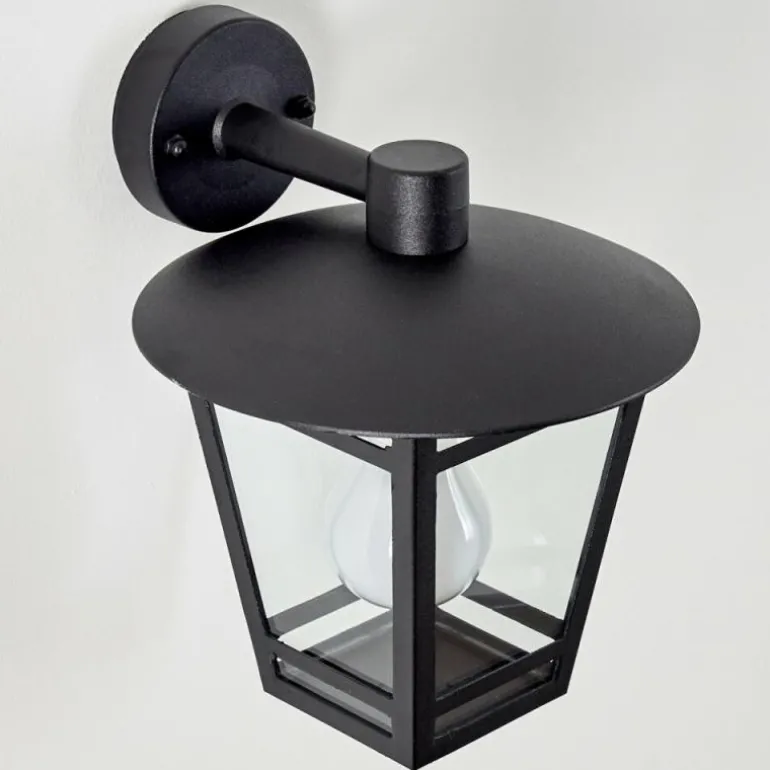Applique murale d'extérieur Siera Noir, 1 lumière