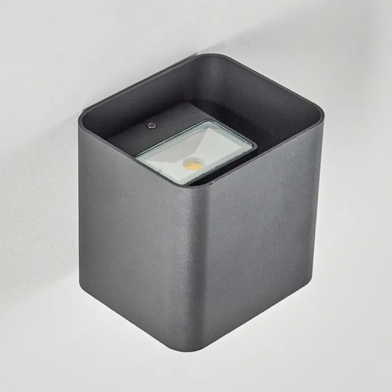 Applique murale d'extérieur Vikom LED Anthracite, 2 lumières
