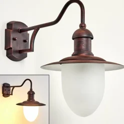 Applique murale d'extérieur Surnu Rouille, 1 lumière