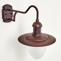 Applique murale d'extérieur Surnu Rouille, 1 lumière