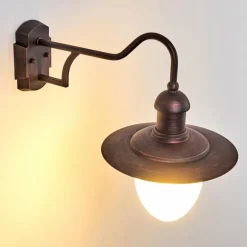 Applique murale d'extérieur Surnu Rouille, 1 lumière