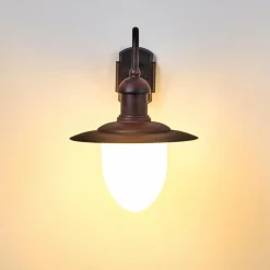 Applique murale d'extérieur Surnu Rouille, 1 lumière