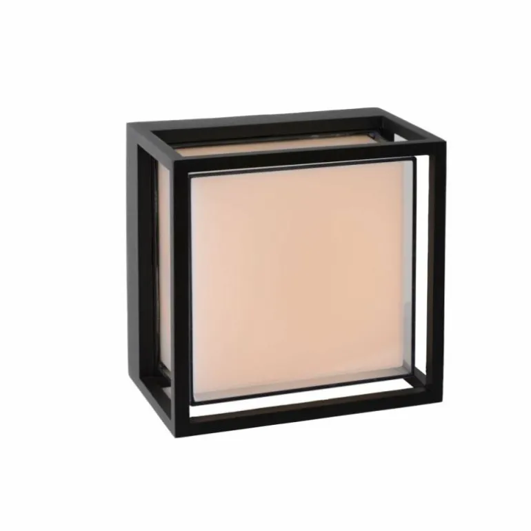 Applique murale d'extérieur Lucide SINGA LED Noir, 1 lumière